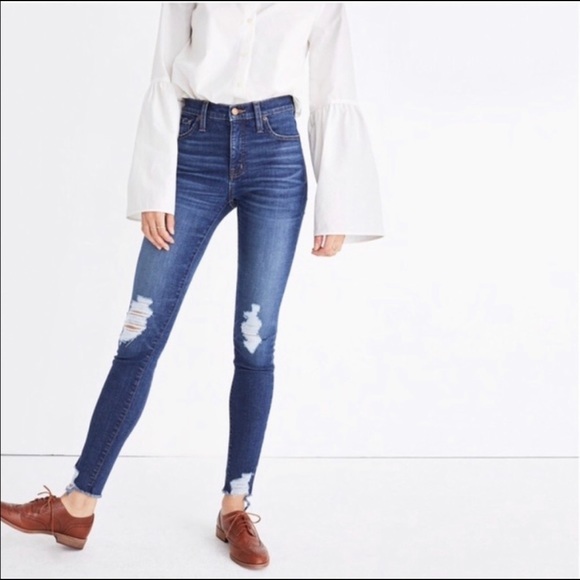 Madewell Denim - Madewell 9” High-Rise Skinny. Size 27.